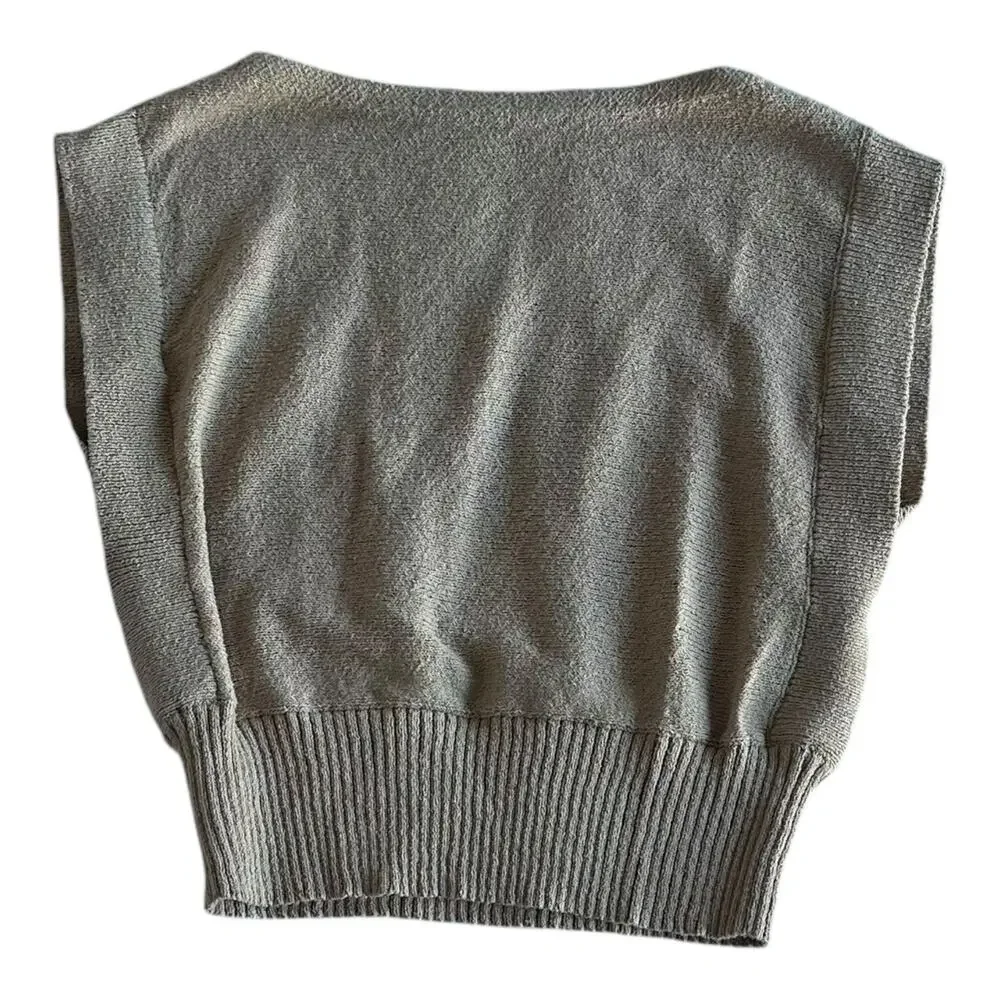 Ann Taylor Factory Fashion Sweater Vest - Picture 1 of 7